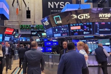 Los papeles de empresas argentinas arrancaron la jornada con bajas generalizadas, en medio de una fuerte incertidumbre por las medidas arancelarias que aplicará Estados Unidos. Foto: Flavia Seva