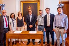 El encuentro de este viernes Foto: Gobierno de Mendoza