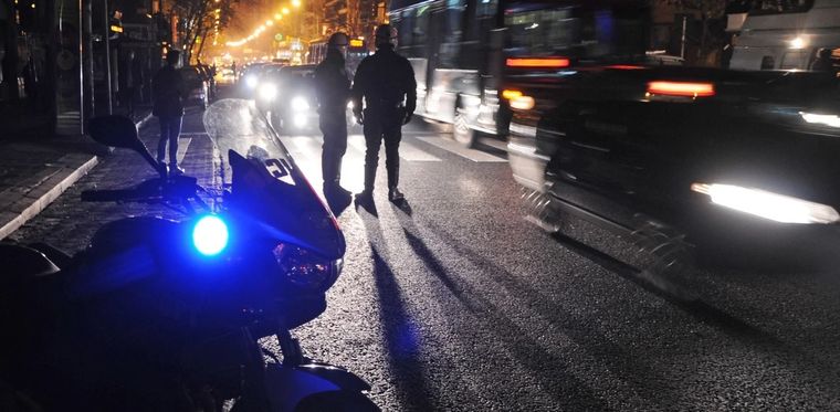 Chile se quedó a oscuras, de norte a sur. Foto: Noticias Argentinas