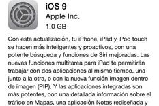 ios 9 ya esta disponible para su descarga