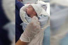 La beba hallada en Córdoba Foto: Twitter: @gfornasero