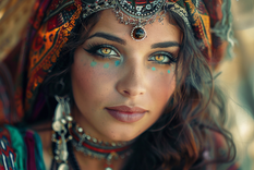 El horóscopo gitano te ofrece sus predicciones para este 25 de marzo, guiándote en el camino hacia el equilibrio. Foto: Imagen generada por MidJourney/MDZ