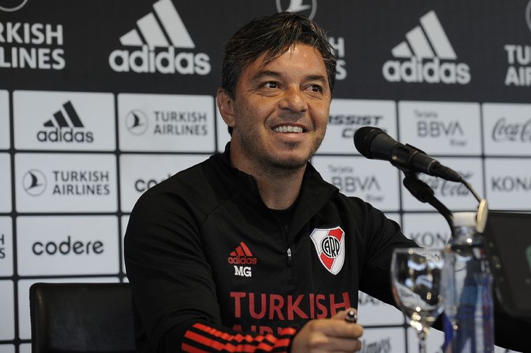 Marcelo Gallardo, DT de River. Foto: River Plate