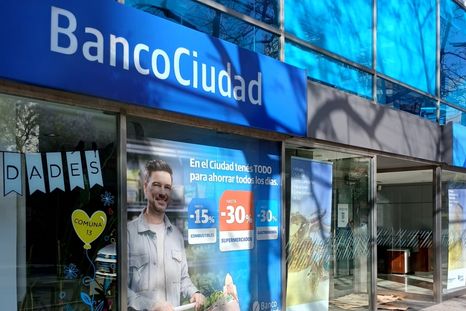 Banco Ciudad de Buenos Aires. Foto: Juan Mateo Aberastain Zubimendi / MDZ