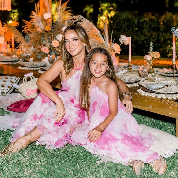 Adamari López junto a su hija Alïa Costa