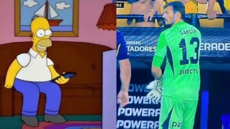 Javi García volvió al arco de Boca vs. Barcelona de Ecuador y no pasó desapercibido en redes.
