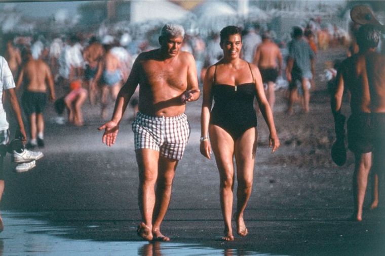 La foto que Cabezas le tomó en 1996 Foto: José Luis Cabezas