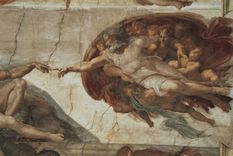 “La creación de Adán” Foto: Gentileza