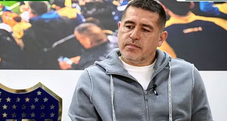 Riquelme, en el eje de la polémica por los rumores que lo acercaron a Felipe Loyola. Foto: Captura