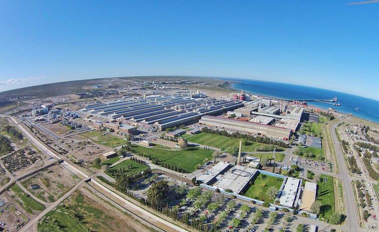 Aluar pierde en la Bolsa.