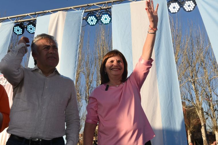 Pese al mal momento vivido en San Luis, Bullrich sigue de campaña Foto: Maximiliano Ríos / MDZ