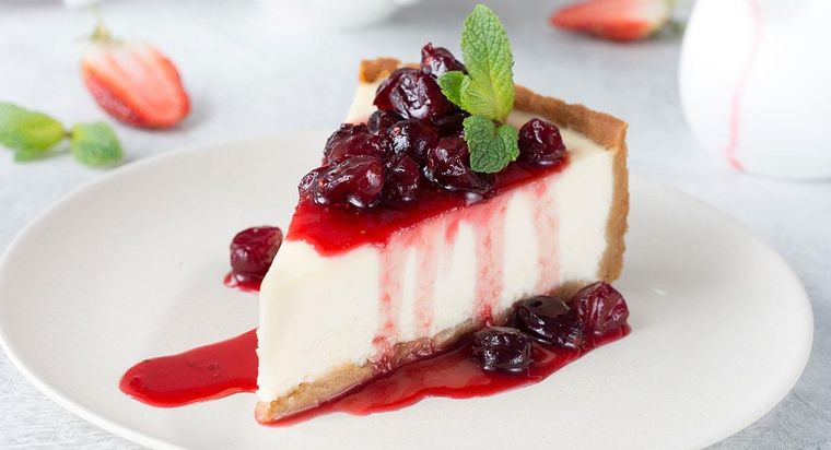 Deleita a tus seres queridos con esta deliciosa cheesecake Foto: Shutterstock