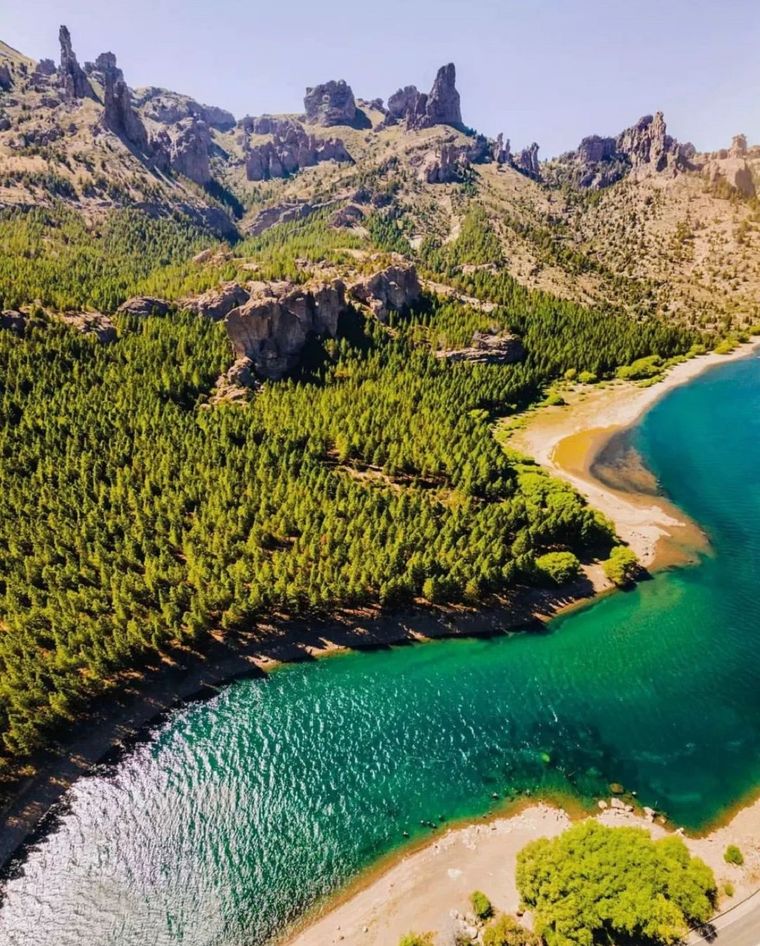 Este paraíso se encuentra muy cerca de la Ciudad de Bariloche Foto: IG @chorchlorenzo