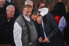 Sergio Massa se reunió este jueves con la mesa chica de la CGT, en el marco del fallo adverso contra el DNU de Javier Milei Foto: Noticias Argentinas