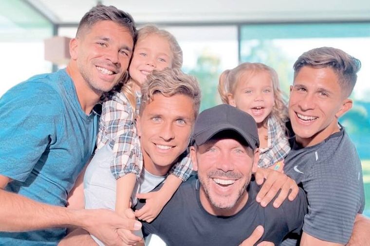 Los hijos del Cholo Simeone revelaron de qué cuadro son hinchas, y dos sorprendieron al no decir Racing.