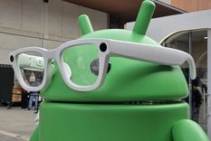 Figura de Android con lentes inteligentes de Google en MWC 2026. Foto Dpa Figura de Android con lentes inteligentes de Google en MWC 2026. Foto Dpa