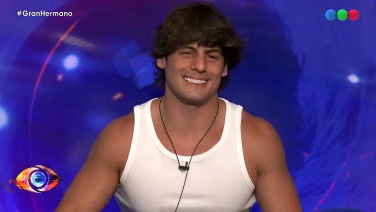 Renato de Gran Hermano está convencido que no será eliminado. Foto: Captura Telefe