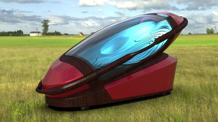 La cápsula permite a una persona controlar y activar el sistema y poder tener una muerte indolora en la que el paciente se duerme y muere rápidamente por la inhalación de nitrógeno. 