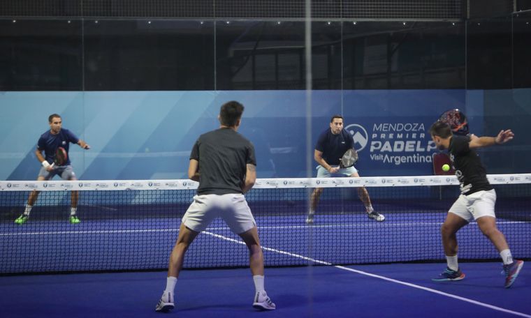El premier padel arranca con todo este lunes en el Aconcagua Arena. Foto: Prensa Mendoza Premier Padel