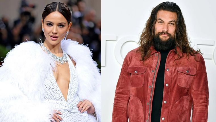 Eiza González y Jason Momoa Foto: Instagram