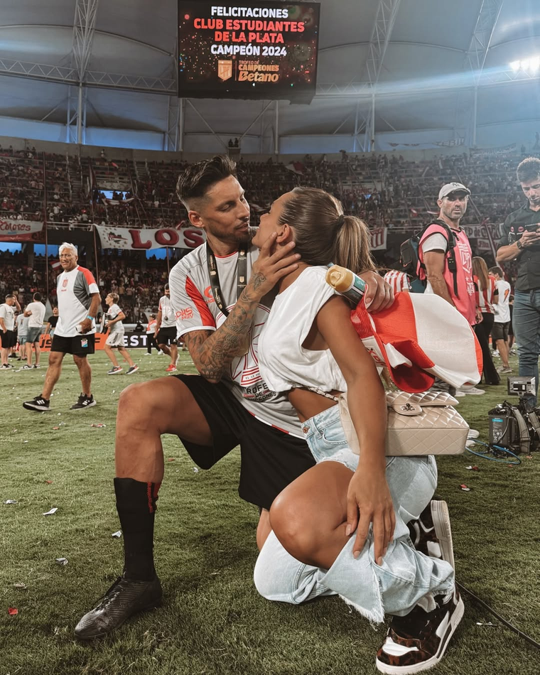 Camila Homs y José Sosa. Foto: Instagram: camihoms