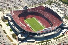 El Arrowhead Stadium donde la Selección argentina enfrentará a Suiza este sábado.