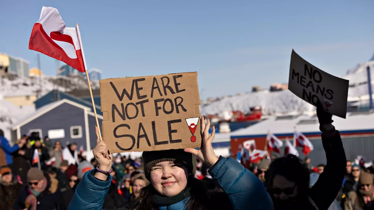 Groenlandia se convirtió en una pieza clave de la disputa geopolítica en el Ártico