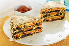 Quesadillas con frijoles Una receta clásica para hacer en minutos. Foto: Shutterstock