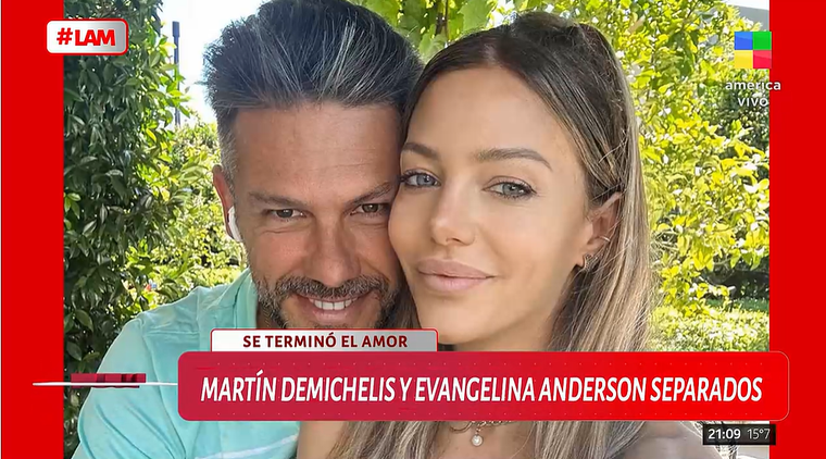 Separados. Foto: captura de video/ América TV. Separados. Foto: captura de video/ América TV.