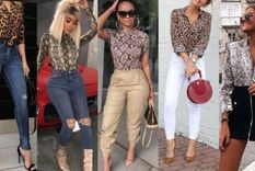 El animal print es el estampado por excelencia, se reinventa temporada tras temporada Foto: MDZ