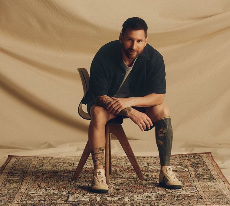 Las nuevas zapatillas que unen a Lionel Messi y Adidas una vez más Foto: Instagram