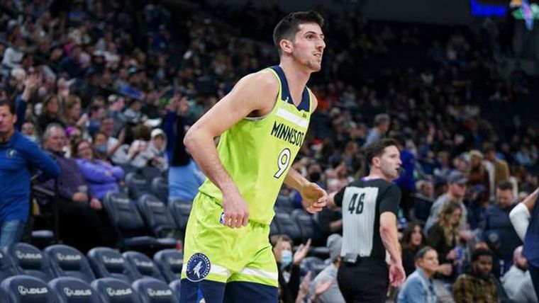 El argentino aprovechó al máximo los minutos que estuvo en cancha. Foto: NBA