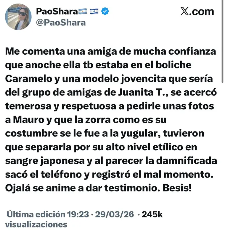 El relato del terrible momento sucedido en Buenos Aires. El relato del terrible momento sucedido en Buenos Aires.