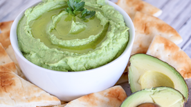 Receta increíble de hummus de aguacate Receta increíble de hummus de aguacate