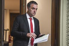 Manuel Adorni salió a explicar un video viral suyo que lo mostraba jugando un videojuego de streaming Foto: Télam