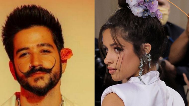 Camilo y Camila Cabello juntos Foto: Fuente: Imagen /  El País Cali // Elle México