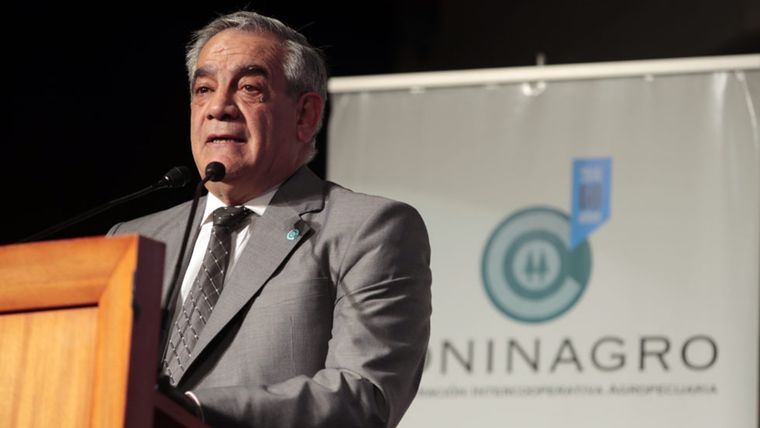 El titular de Coninagro, Carlos Iannizzotto.