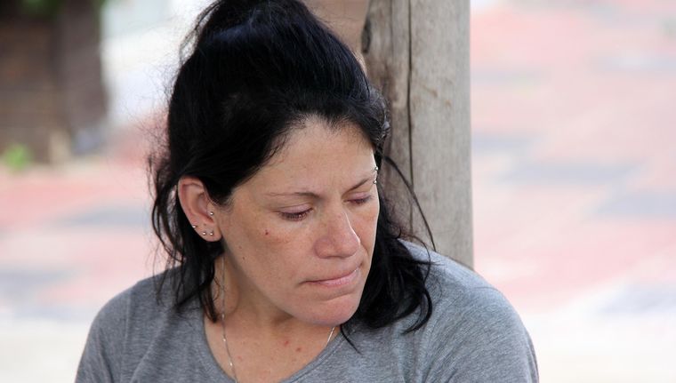 Samanta, madre de Tomás Tello. Foto: NA