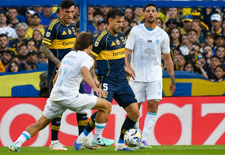 Boca perdió ante Belgrano en la Bombonera.