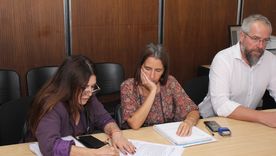 En el centro la directora de Política Salarial del Gobierno de Mendoza, Mariana Lima. Foto: Gobierno de Mendoza En el centro la directora de Política Salarial del Gobierno de Mendoza, Mariana Lima. Foto: Gobierno de Mendoza