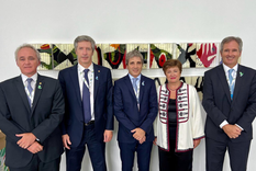 Foto: X @LuisCaputoAR Foto: X @LuisCaputoAR