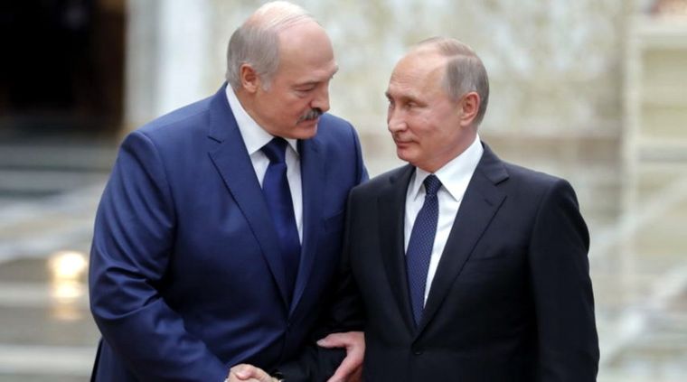 Lukashenko y su aliado, Putin. Foto: CubaNet.