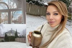 ¿Dónde pasa la cuarentena Evangelina Anderson? Foto: Gentileza