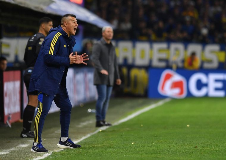 El Dt se expresó tras el triunfo en la Bombonera. Foto: Télam