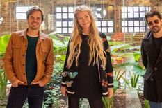 Cris Morena visitó a Erreway antes de los Movistar Arena. / Archivo MDZ