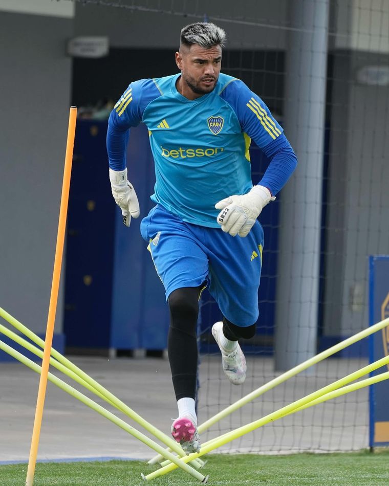 Sergio Romero vivió un momento de preocupación en Boca. Foto: Instagram Romero