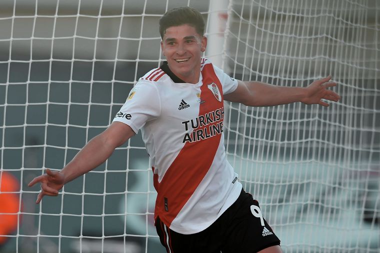 Julián Álvarez está en un gran momento Foto: River Plate. Varios grandes de Europa pretenden a Julián Álvarez.