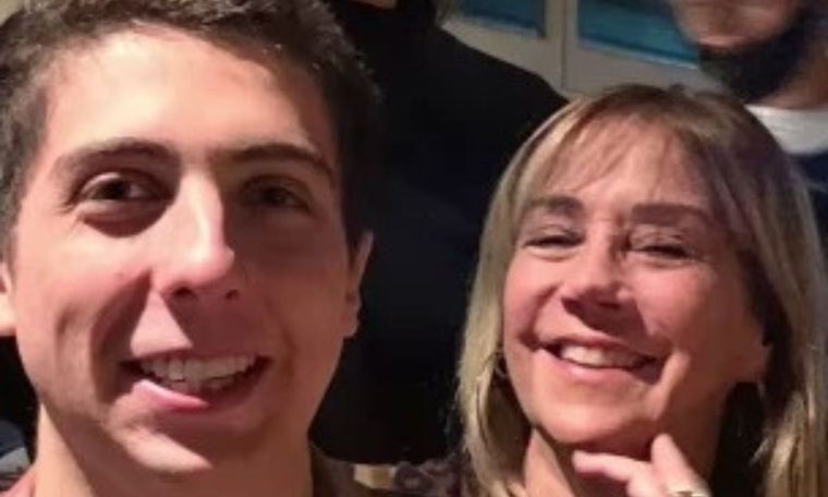 Rocco Gastaldi cumplió 21 años. Marcela Tinayre tuvo a su tercer hijo a los 51 años