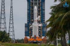 La sonda Change-6 fue lanzada con éxito en mayo Foto: Administración Nacional Espacial de China (ANEC)