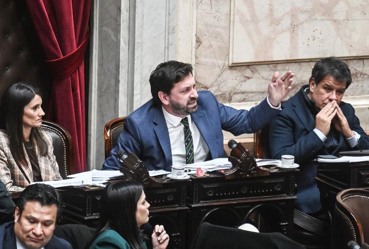 Pablo Juliano, presidente del bloque Democracia para Siempre de la Cámara de Diputados.